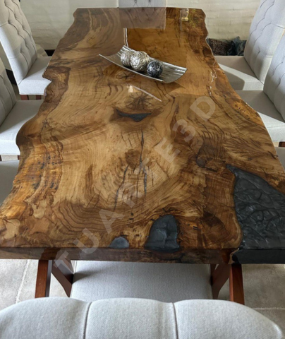 trabajos de resina epoxi Mesa encasulado tuart3d