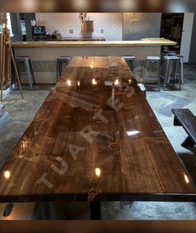 trabajos de resina epoxi mesa madera tuarte3d